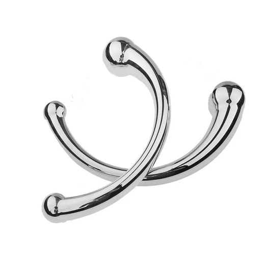 Stainless 5858 Steel Anal Double Hook Ended Elegant 0802